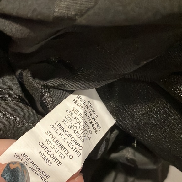 City Triangles Frilly Short Black Dress - Picture 4 of 10